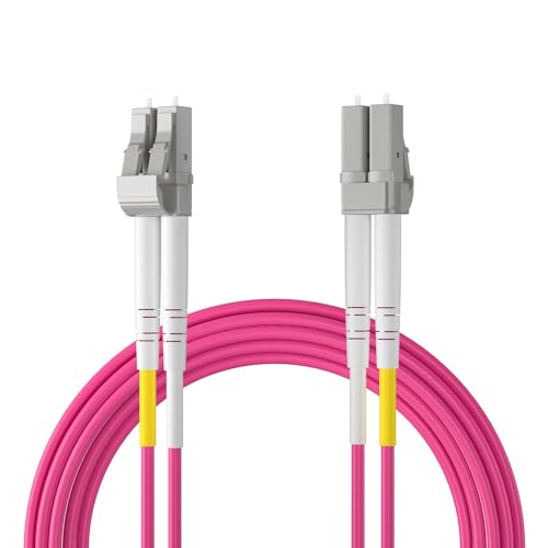 LC-LC OM4 MMF マルチ流行り物 デュプレックス グラスファイバー有線テレビ 宅内光導線吊りひも 光ケーブル 30m