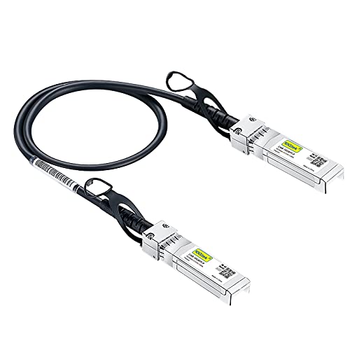 2本入り 10G SFP+ ケーブル SFP+ DAC Twinaxケーブル Cisco SFP-H10GB-CU0.25M Meraki Ubiquiti UniFi Mikrotik Intel Fortinet Netgear Arista D-Link Supermicro TP-Linkなど互換 0.25m 送料無料