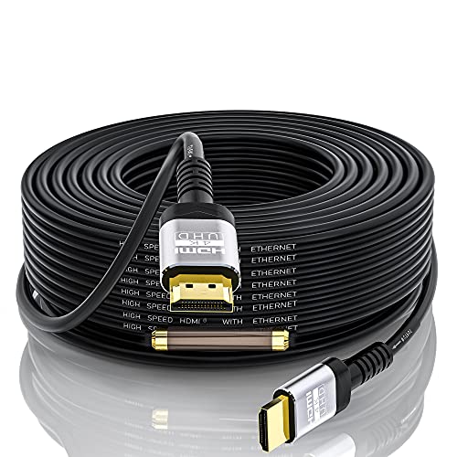 HDMI ケーブル 25m ハイスピード イコライザー付き 4k hdmi2.0 ケーブル & 4K 60hz 2K 1080P 3D HDCP2.2 イーサネット ARC (オーディオリターンチャンネル) 対応UHDテレビ PC モニター など適用｜LAVETT 7,623円