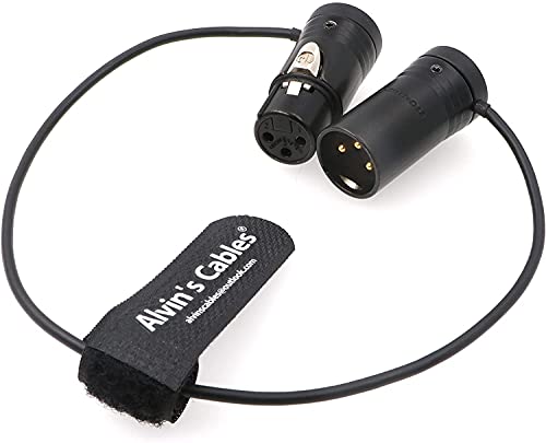 薄型 3ピン XLR オス - メス ケーブル コネクタ バランスマイクオーディオコード Sommer SOD-14 送料無料
