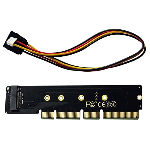 NGFF M.2 M-key NVME AHCI SSD から PCI-E 3.0 16X 8X 4X 電源アダプター ロープロファイル 高さ 3cm 110mm 80mm SSD 1U サーバー用 送料無料