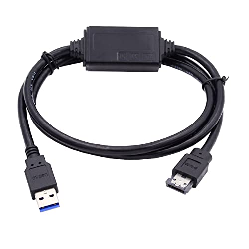 ケーブル USB 3.0 から Power Over eSATA DC5V USB2.0 から HDD SSD / ODD eSATAPコンバーター… 送料無料