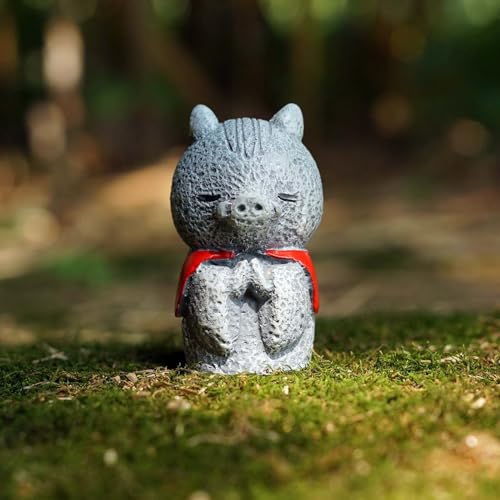 置物 オブジェ 動物 お地蔵 癒し 可愛い 小型 お地蔵様 おじぞうさま かわいい 豚 送料無料 103,045円
