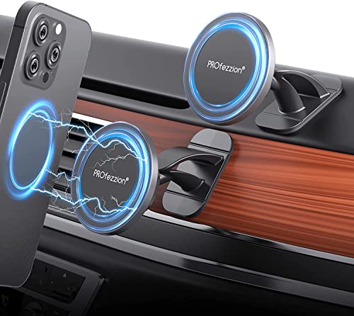 MagSafe 車載 スマホホルダー スマホスタンド 超強磁力 粘着式 車用 スマホホルダー マグネット 片手操作 iPhone 17 Pro Max / iPhone 17 Pro / iPhone 17 Air / iPhone 17 / 16 Pro Max / 16 / 15 / 14 / 13 / 12 シリーズ用 角度調整 2枚入れ ブラック ...