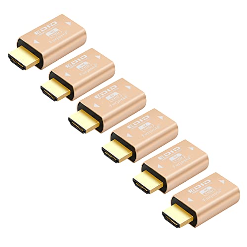 Hdmi Edid エミュレーター パススルー 4K アルミニウムフィット ヘッドレスキープモニターアクティブスイッチとエクステンダーのEDID 3840x2160@59Hz 6P 送料無料