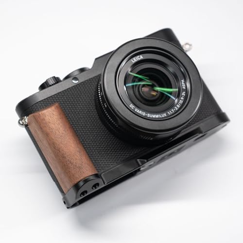 Leica ライカ D-LUX8 DLUX8 写真機 お手て手持ち部分 L型 クイック版行 一皿 レトロ 手持ち部分 御前上等 木製 手持ち部分 Arca標準尺度遣りくち (胡桃木塗板)