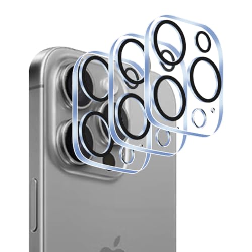 iPhone 15 Pro/iPhone 15 Pro Max カメラ保護フィルム 硬度9H 耐衝撃 耐スクラッチ 透過率高 指紋防止 撥水撥油 アイフォン15プロ / アイフォン15プロマックス レンズ保護フィルム 露出オーバー防止 気泡ゼロ 貼り付け簡単 iPhone 15 Pro Max カメラフィルム ...