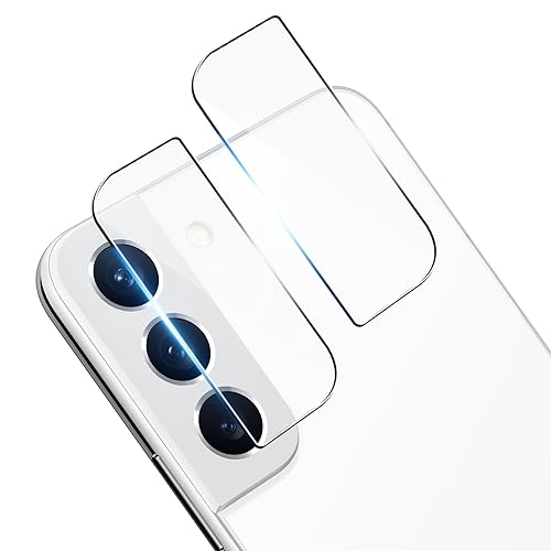 【2枚セット】 Galaxy S22 カメラフィルム Galaxy S22 SCG13 SC-51C カメラ レンズ 保護カバー 強化ガラス カメラ保護フィルム 2.5D ラウンドエッジ 加工 ギャラクシーS22 レンズフィルム キズ防止 耐衝撃 飛散防止 全面保護 気泡ゼロ 自