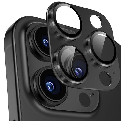 iPhone 16 Pro レンズカバー カメラ保護 iPhone 16 pro max カメラ保護 ぴったりフィット一体感 アルミ合金＋9H強化ガラス 全面保護 / 高透過率 アイフォン16 pro / 16promax レンズカバー ブラック 103,045円