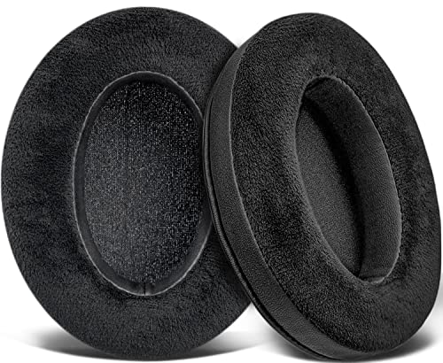 イヤーパッド for Sony MDR-CD900ST / MDR-7506 / MDR-1ABT / RBT / RNC & ATH M50X / M40X / WS660BT / WS1100 for SteelSeries Arctis 1 / 3 / 5 / 7 / 9X / Pro / prime & HyperX Cloud / Alpha パッド 交換 ブラック