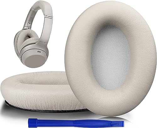 イヤーパッド Sony WH-1000XM3 (WH1000XM3) 天々書き割り 取り替えっこパッド ノイズアイソレーション イヤークッション 朦朦たる 受話器 パッド 晴れ晴れしいしろがね色