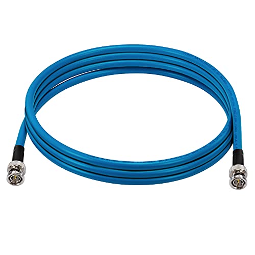 SDI ケーブル BNC ケーブル 75 オームSDI同軸ケーブル3G / 6G / 12G ケーブル 3m (Belden 1694A 青色 1本) HD-SDI / 3G-SDI / 4K / 8K 動画セキュリティカメラに適用