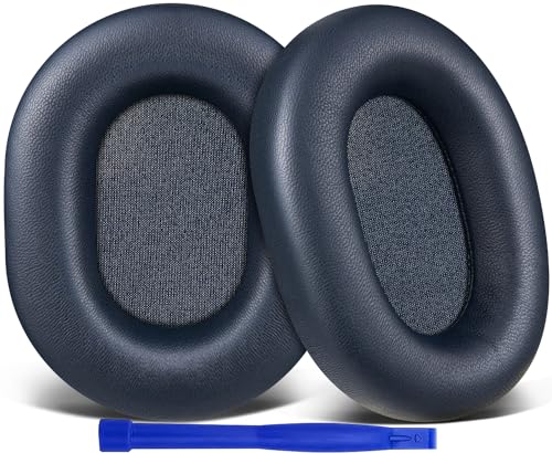 イヤーパッド Sony WH-1000XM5 (WH1000XM5) 天々書き割り 取り替えっこパッド ノイズアイソレーション イヤークッション 朦朦たる 受話器 パッド 晴れ晴れしい青碧