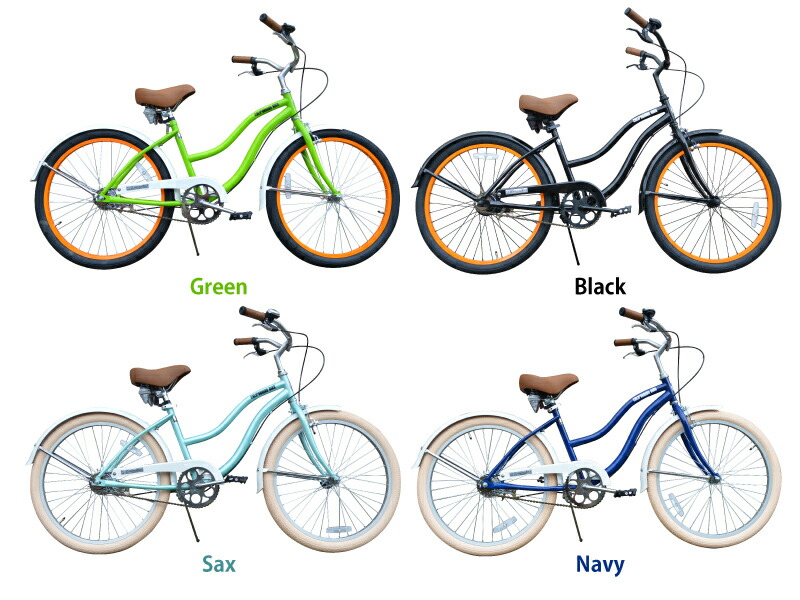 Lavieen All Beach Cruiser New Santa Cruz サンタクルズ Four All Beach Cruiser New Santa Cruz サンタクルズ Four Colored West Coast カルフォルニアンバイク Bicycles