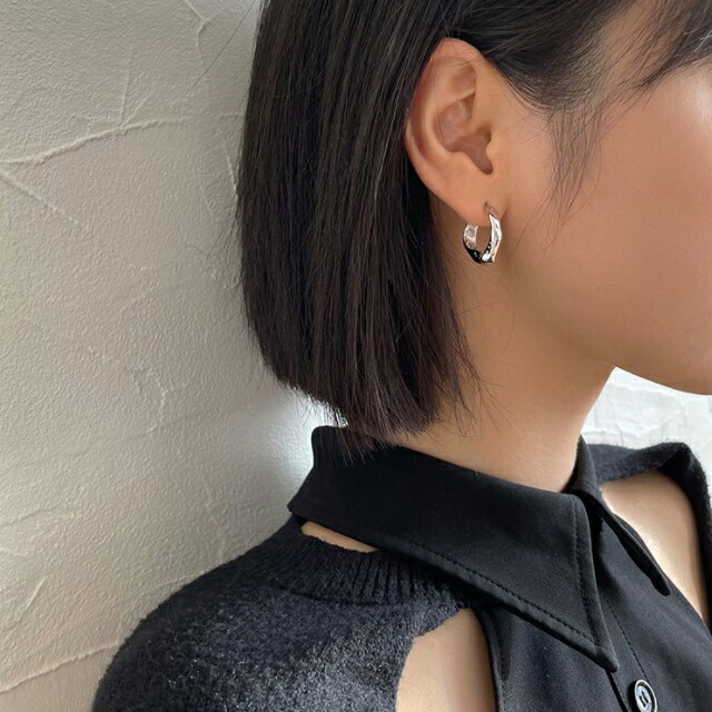 残りわずか BOSS BLACK フープピアス ヘリンボーン ゴールド 楽天市場】ネコポス送料無料 オープンスクエア フープピアス
