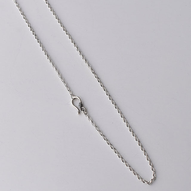【a n c e】SV925 Hook chain Necklace 60cm