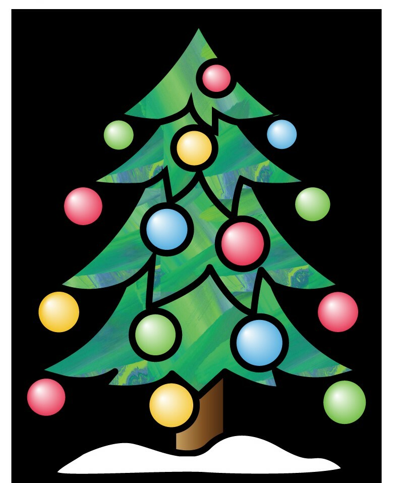 Lazoオリジナルパネル生地 ステンドグラスキルト キット クリスマスツリー 定価の ｏｆｆ キット