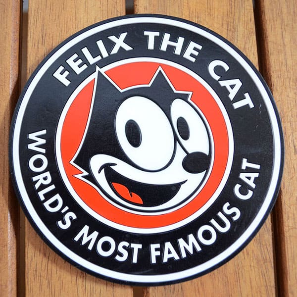 楽天市場 ラバーコースター フィリックスザキャット Felix The Cat ラウンド Bfk 001 A キッチン おしゃれ 北欧 シリコン アメリカ 珪藻土 手作り アメリカ雑貨 食器 カトラリー グラス キャラクター 生活雑貨 ワッペン通販 ワッペンストア
