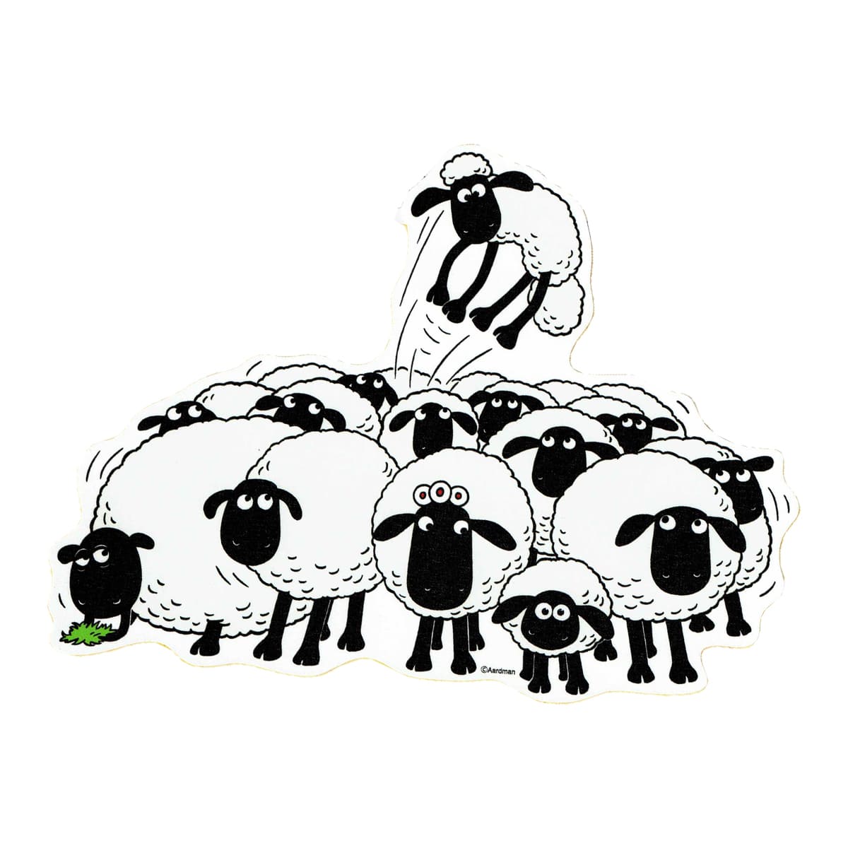 楽天市場 ウォールステッカー ダイカット おしゃれ 群れの仲間たち 子供部屋 カスタマイズ ひつじのショーン キャラクター インテリア デコレーション Dw051 ワッペン通販 ワッペンストア