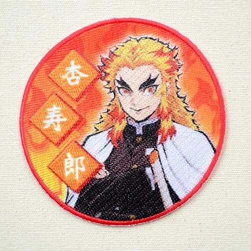 楽天市場】鬼滅の刃 刺繍ワッペン 煉獄 杏寿郎 【即納品】 れん