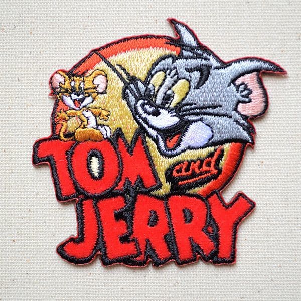 楽天市場 キャラクターワッペン Tom And Jerry トムとジェリー Ljw 061 アイロン アップリケ パッチ アルファベット エンブレム 名前 ミリタリー 車 ディズニー ワッペン ワッペン通販 ワッペンストア