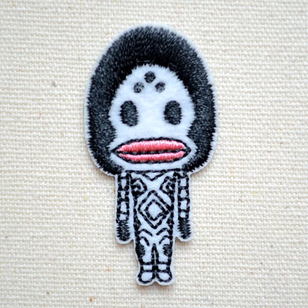 ウルトラマン ダダ ワッペン アイロン ブランド ロゴ かいじゅうステップ ワンダバダ ダダちゃん PU351-PU49 かわいい 大人向け アップリケ アルファベット 入園 名前 キャラクター画像