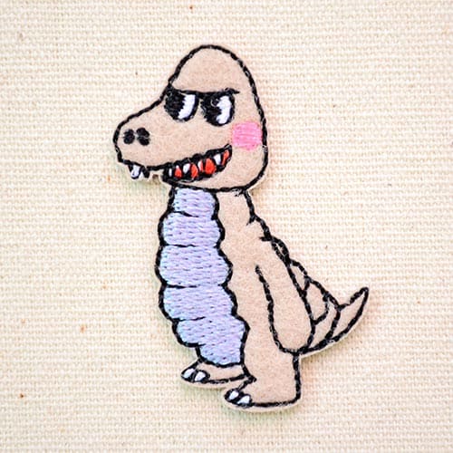 ウルトラマン レッドキング ワッペン アイロン ブランド ロゴ かいじゅうステップ ワンダバダ レッド PU351-PU56 かわいい 大人向け アルファベット イニシャル 入園 名前 キャラクター画像