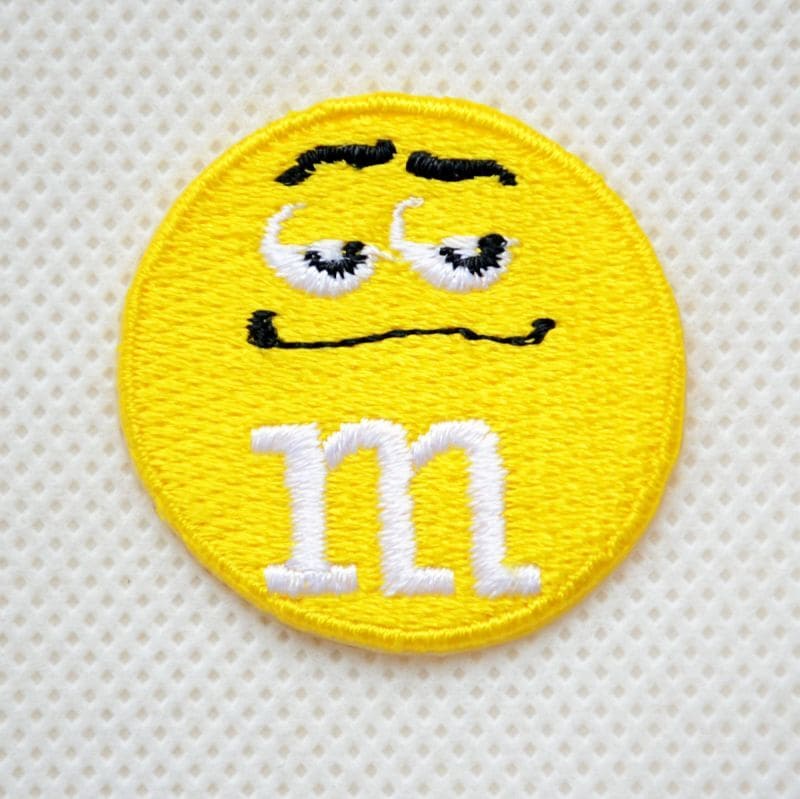 楽天市場】ワッペン M&M's エムアンドエムズ チョコレート(イエロー