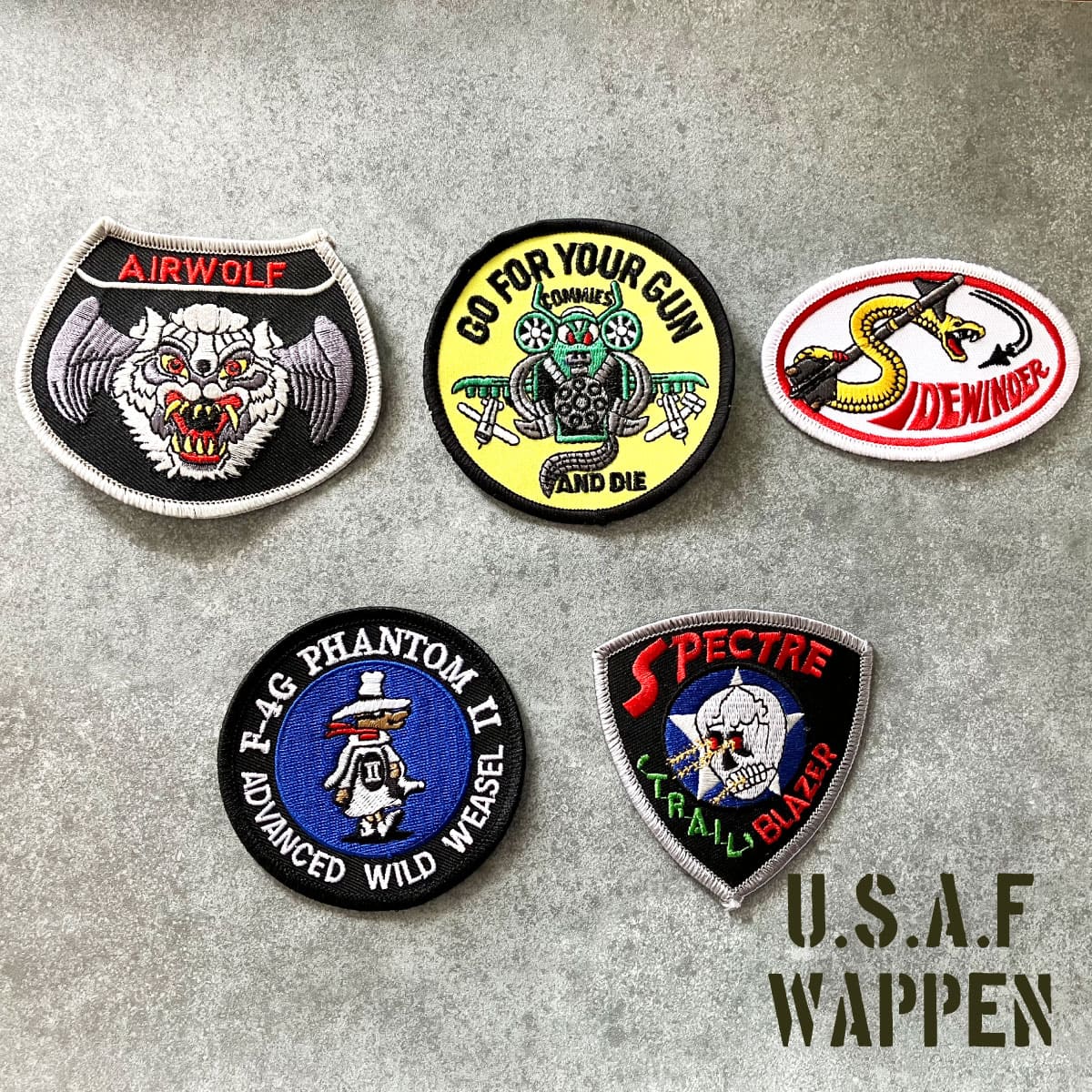 楽天市場】ミリタリーワッペン【アメリカ空軍第23航空団 FLYING TIGERS