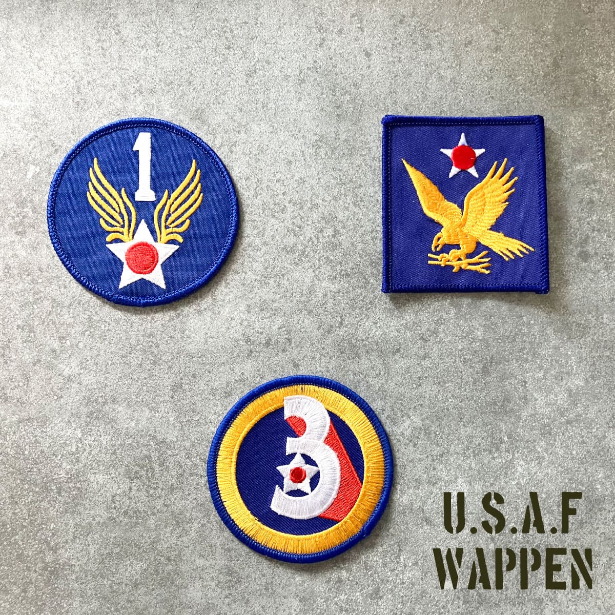 楽天市場】アメリカ空軍 ワッペン USAF PM3554 パッチ 刺繍
