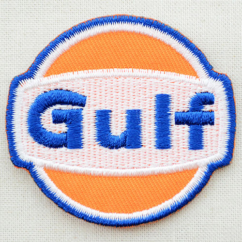 lazystore: Logo patch Gulf oil Gulf Oil LGW-137 iron applique patch ...