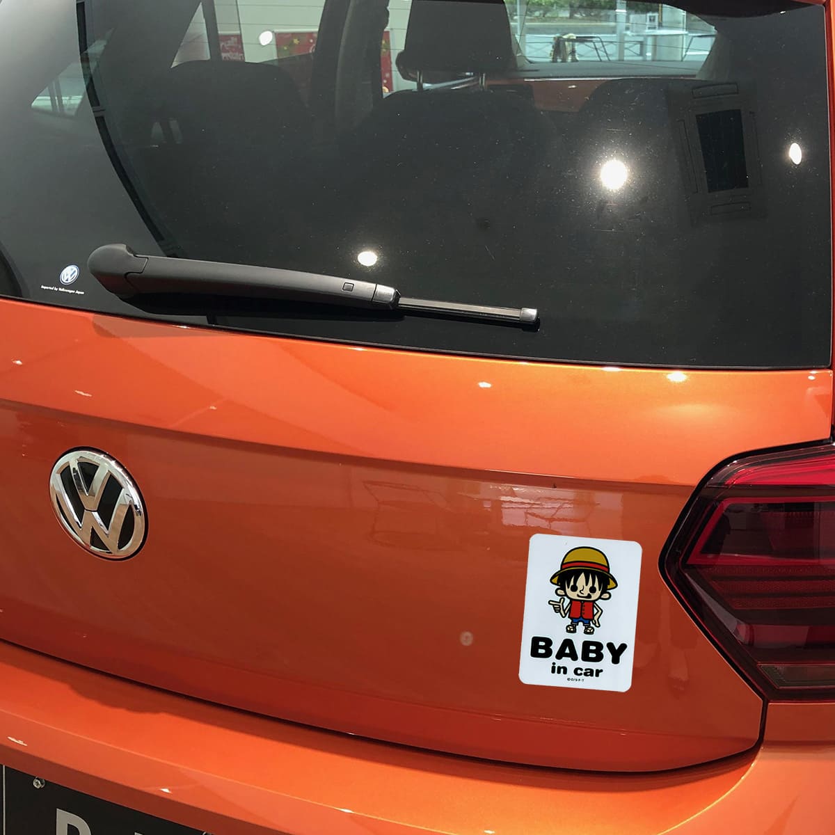 ステッカー ベイビーインカー 車 ワンピース かっこいい カワイイ