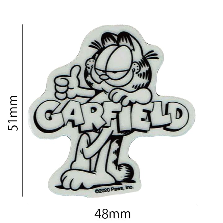 楽天市場 ステッカー 車 かっこいい おしゃれ スマホ Garfield カワイイ ガーフィールド 透明ダイカットミニ Gf 018 防水 アウトドア ワッペン通販 ワッペンストア