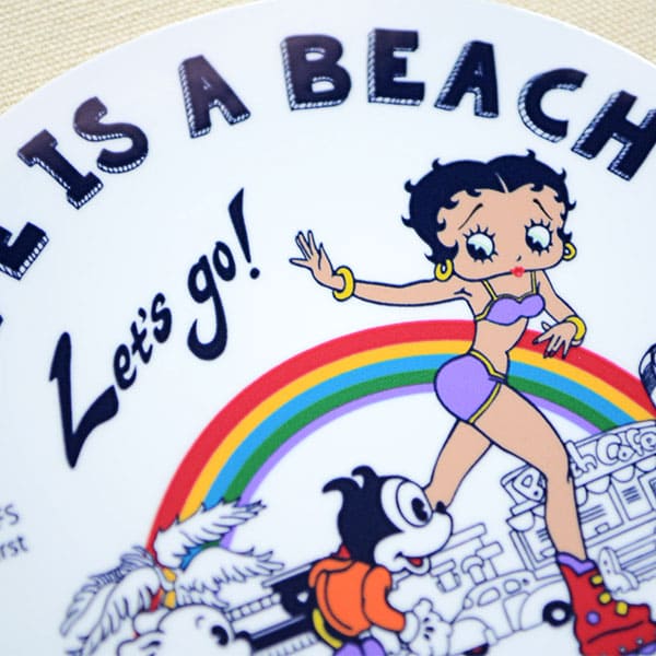 楽天市場 ステッカー シール ベティブープ Betty Boop Life Is A Beach St Slbt02 ステッカー シール カスタマイズ オリジナル キャラクター ワッペン通販 ワッペンストア