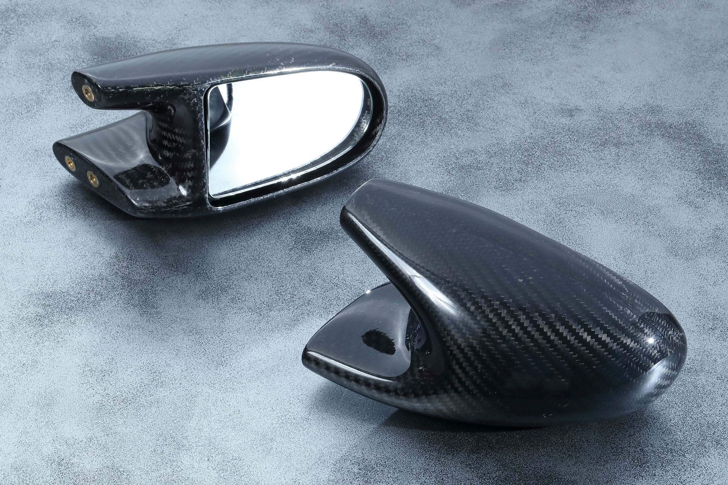 【 Number7 】 GR.A type Dry Carbon Mirror ハコスカ ドライカーボン ミラー カーボン サイドミラー GTR 32 AE86｜Number7 店
