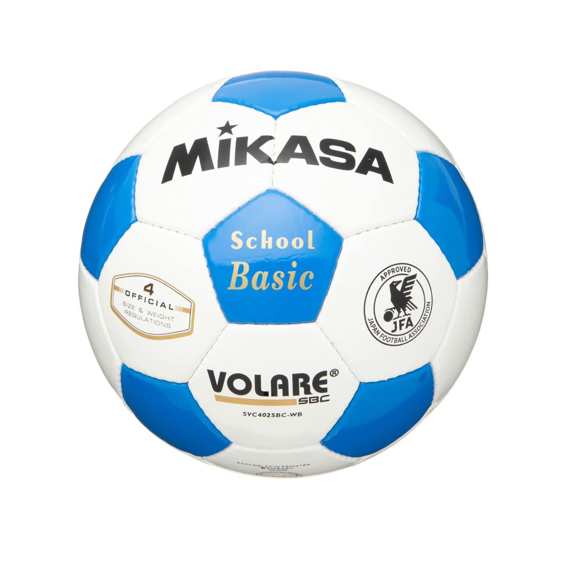 サッカーボール WCCF MIKASA ミカサ フットサル4号 検定球 FIFA(ブラック) FS450EBK