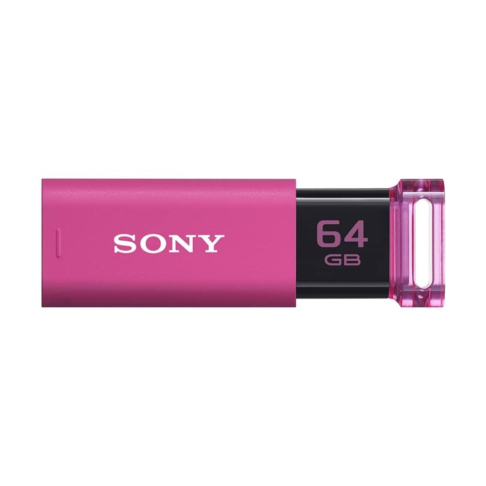 ソニー USBメモリ USB3.1 64GB ピンク キャップレス USM64GU P [国内正規品]