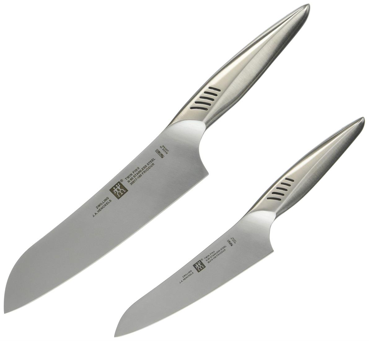 Zwilling ツヴィリング 「 ツインフィン 2 マルチパーパス/ペティ 2pcs仕掛ける 日本製」 三徳 まかない方 差し上げ物 オールステンレス鋼 食洗機相応う 岐阜県関市製【日本置き目売りわたす品】 Twin Fin 30920-002