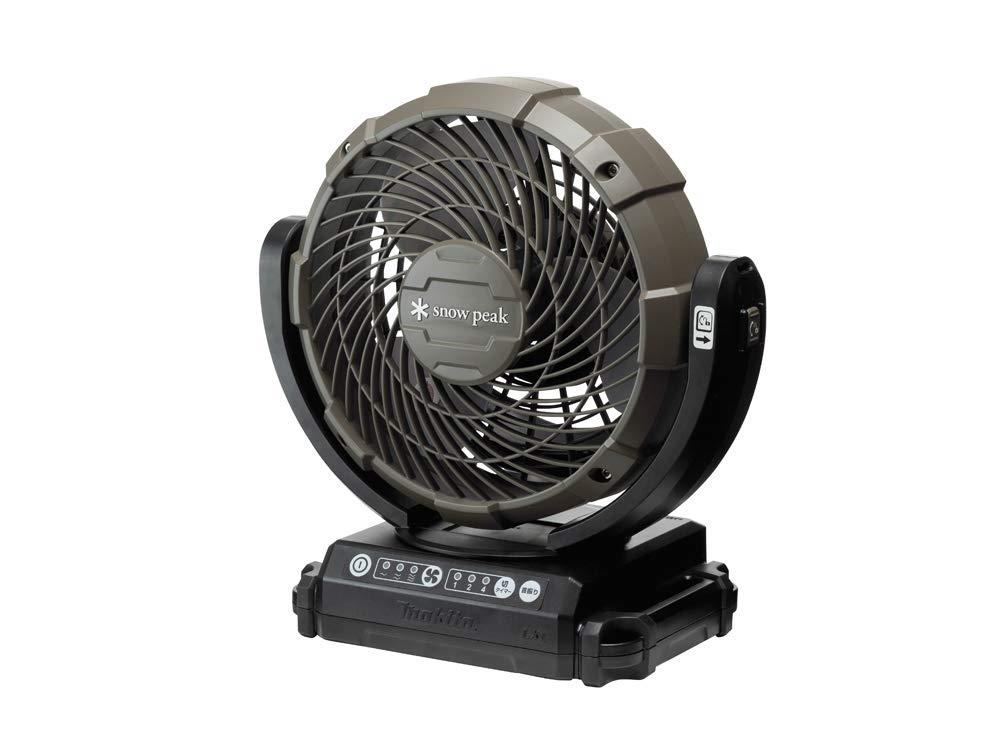 スノーピーク(snow peak) ファン マキタ フィールドファン ACアダプタ付/バッテリ充電器別売 扇風機 サーキュレーター 小型 アウトドア キャンプ