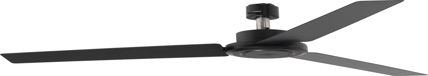 003329 DUCT RAIL FAN DC plus 50 (Black) BRID brid サーキュレーター DCモーター 簡易リモコン付 ライティングレール用 オフィス 省エネ 店舗 換気 空気循環