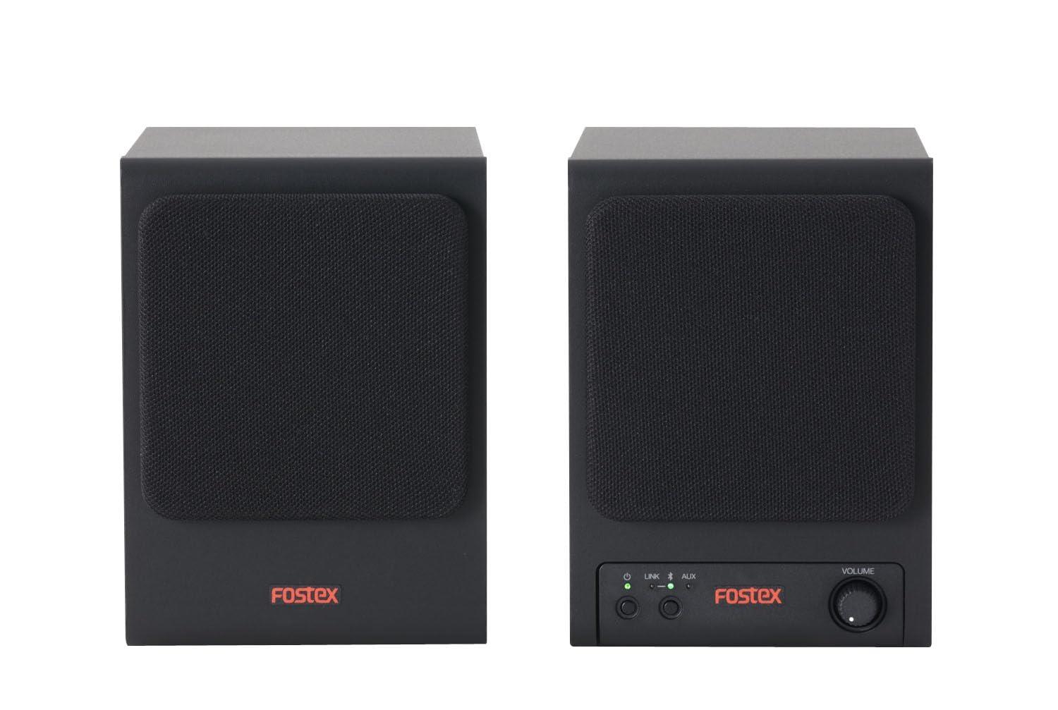 FOSTEX 小型アクティブスピーカー PM0.1BD ペア 省電力モード搭載/Bluetooth5.0/AUX接続対応|LB77店