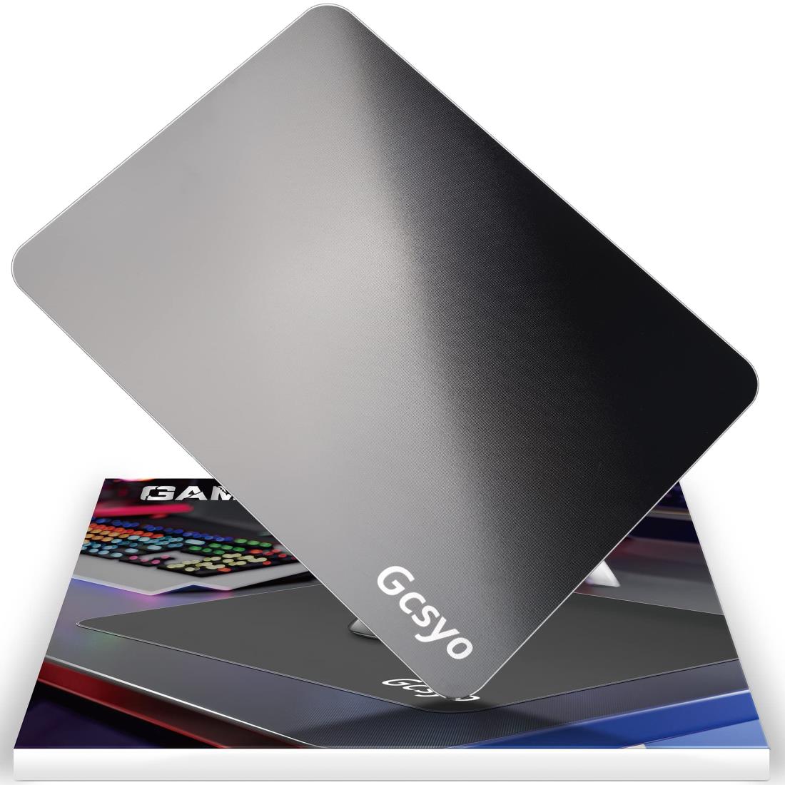 ロジクールG502/G PRO/G703用プロフェッショナルガラスゲームマウスパッド、熱心なゲーマー用大型ノンスリップマウスパッド-スムーズなマウスコントロールのための精度と速度を向上させた特別なガラス表面。