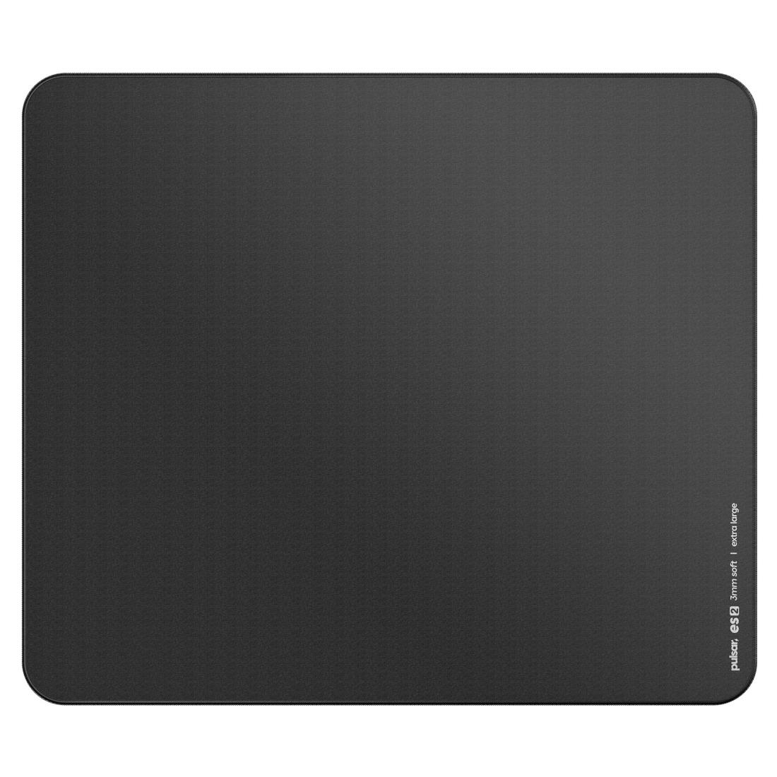 Pulsar Gaming Gears eSports仕様 ゲーミングマウスパッド XLサイズ ES2 国内正規品 49cm × 42cm × 3mm (XL, Black)