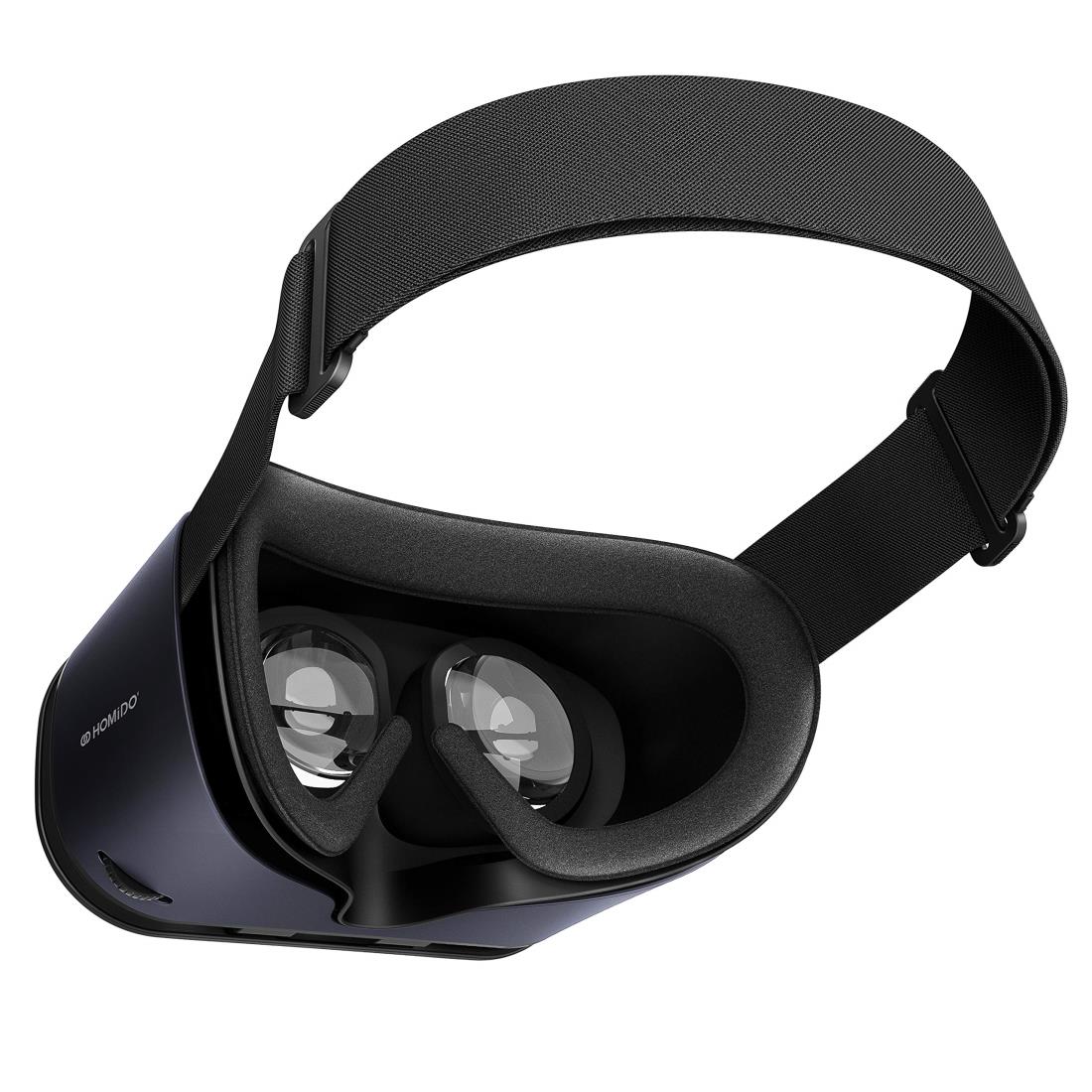 HOMiDO PRIME VRゴーグル 4-7インチ iPhone 13 / 12Pro MAX / 11 / X 対応 ワンランク上のVR フランス生れ Cardboard 認定 True Immersion&trade; Optics 専用レンズ ASMR アイドルVRにも最適！ フィット感◎ FANZA DMM VR動画対応｜LB77店