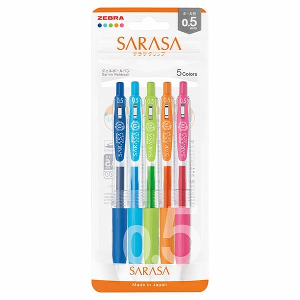 楽天市場】ゼブラ サラサクリップ 20色セット 0.5mm 数量限定 SARASA
