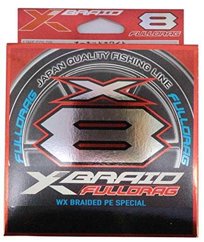 エックスブレイド(X-Braid) フルドラグ X8 ハンガーパック 300m 10号 150lb オーキッドホワイト 11,960円