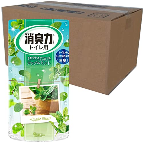 【入れもの売りわたす】消臭力 室内用便器用 アップルペパーミントの芳ばしさ 400ml×18個 室内用便器 置き型 消臭剤 消臭 芳ばしさ剤
