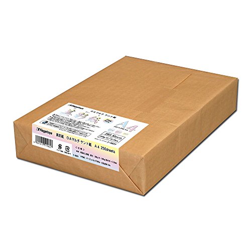 長門屋商店 美彩紙【びさいし】 ISO白色度99.5% A4 ＜209g＞ 250枚 ナ-962V