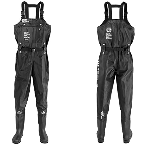 DRESS 「フェルトスパイク」ウェーダー チェストハイウェーダー AIRBORNE XXL フェルトスパイク【身長】180~185 【ブーツ】28~28.5