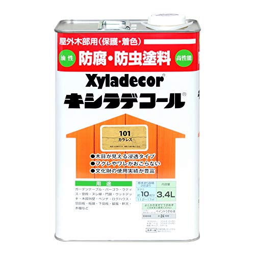 大阪ガスケミカル株式会社 キシラデコール カラレス 3.4L
